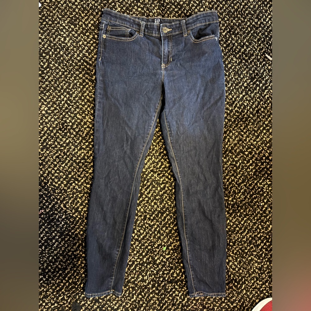 GAP Blue Skinny Jeans Classic Denim